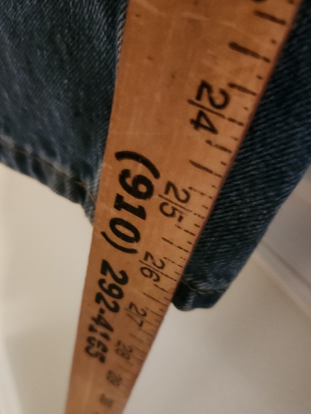 Everlane Curvy 90s Cheeky Straight Jean Organic Cotton Size 31 Med Wash - Picture 6 of 16